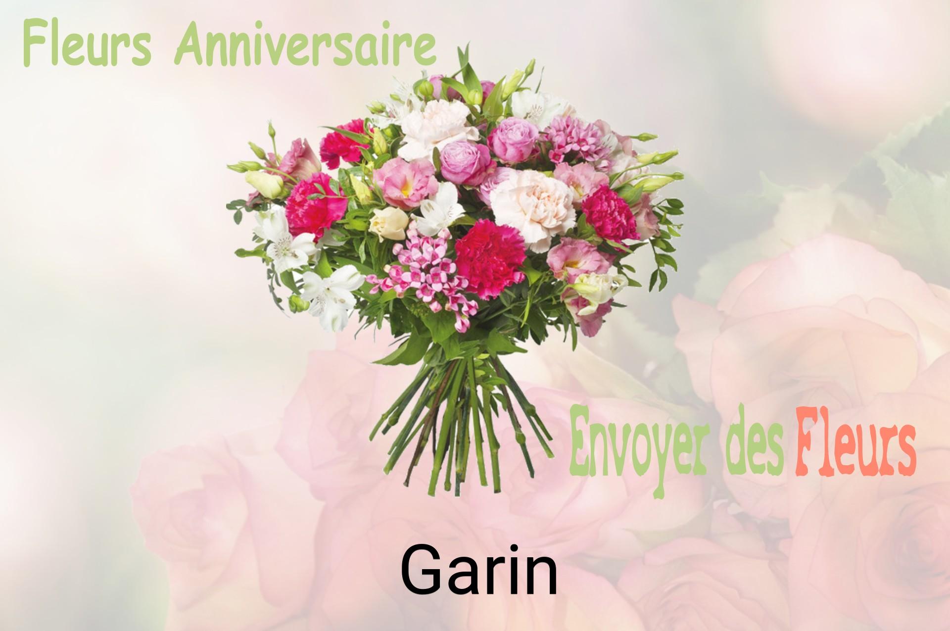 Bouquet de fleurs d’anniversaire livré à Garin